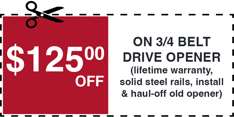 125 off garage door opener woodmere