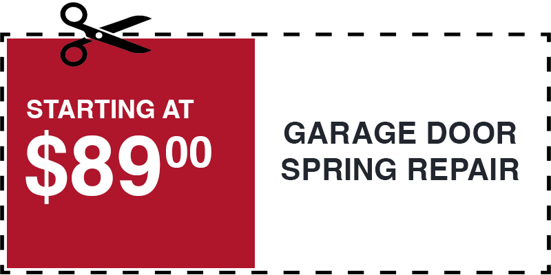 89 garage door SPRING repair woodmere